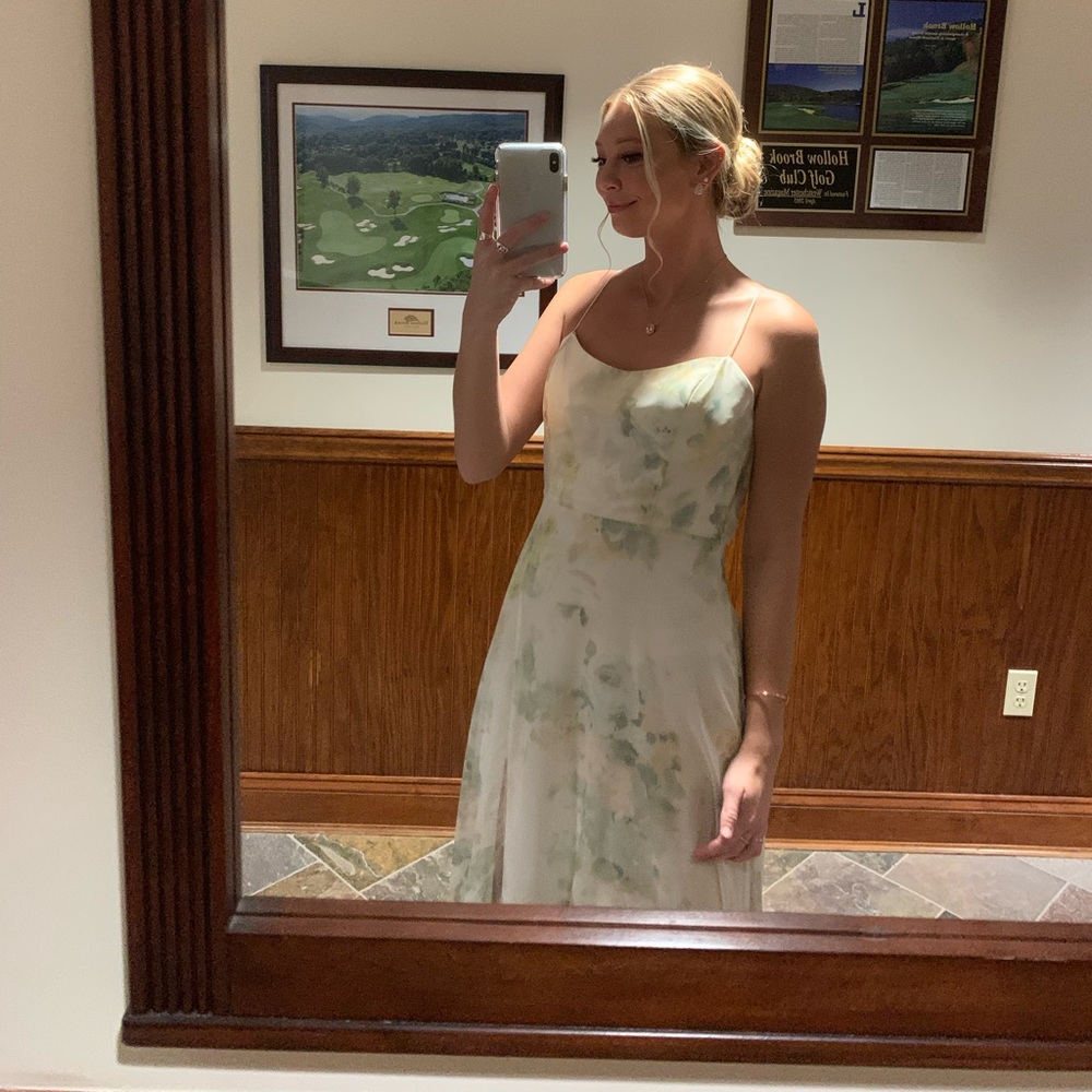 Jenny yoo formal floral dress